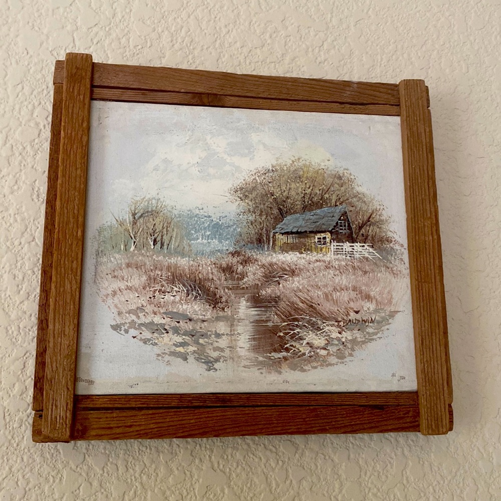 Final Sale‼️Rustic Barn Orginal Painting